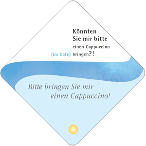 Sprachkarte: Cappuccino